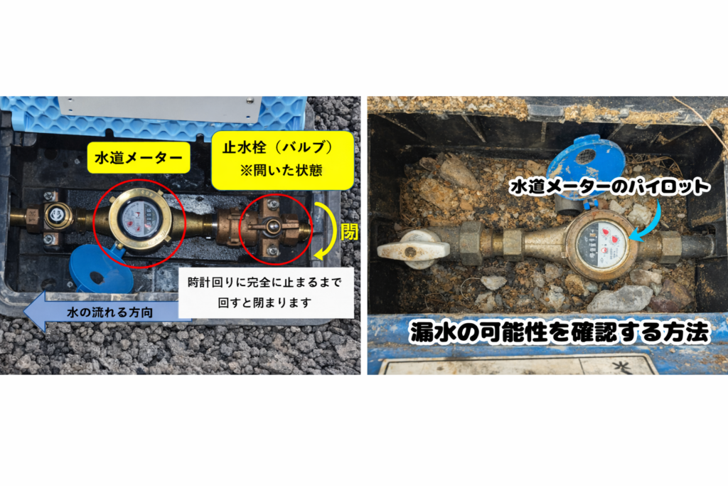 水道メーターと指針